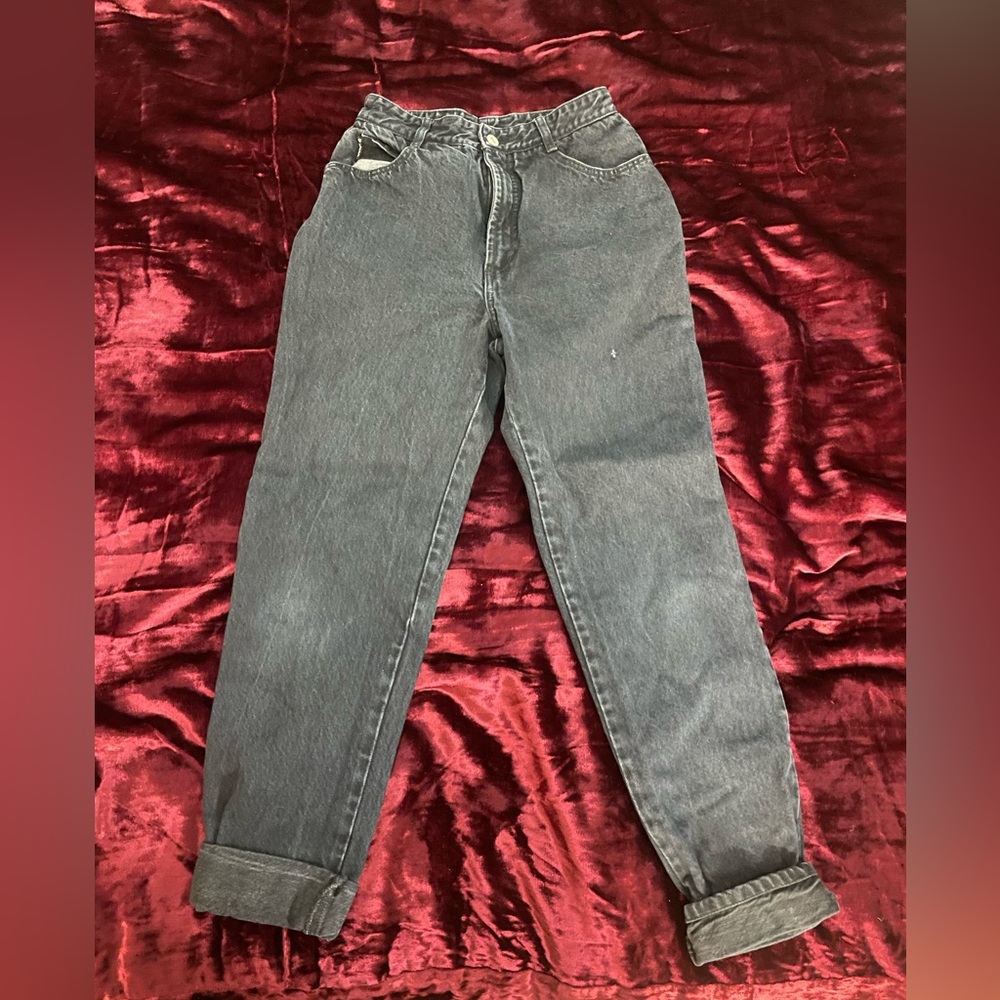 Vintage BONGO black highwaisted jeans